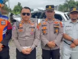Gerak Cepat Polres Binjai Tangani Kecelakaan KAI Sri Lilawangsa di Jl. Hiu