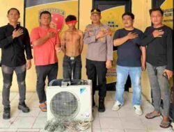 Polsek Talawi Amankan Pelaku Pencurian Outdoor AC Milik Telkomsel