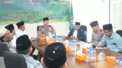 Kapolda Sumut Irjen Pol Sonny Irawan Ajak NU Bersinergi Jaga Keamanan dan Kerukunan
