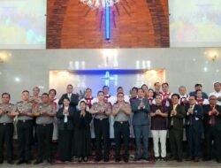 Minggu Kasih di Gereja HKBP Sudirman, Kapolda Sumut Ajak Masyarakat Perangi Narkoba dan Jaga Kamtibmas