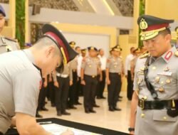 Kapolda Sumut Pimpin Sertijab Wakapolda dan Kapolresta Deli Serdang