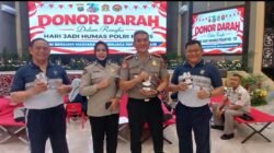 HUT Ke-75 Humas Polri, Polda Sumut Tebar Kepedulian Lewat Aksi Donor Darah